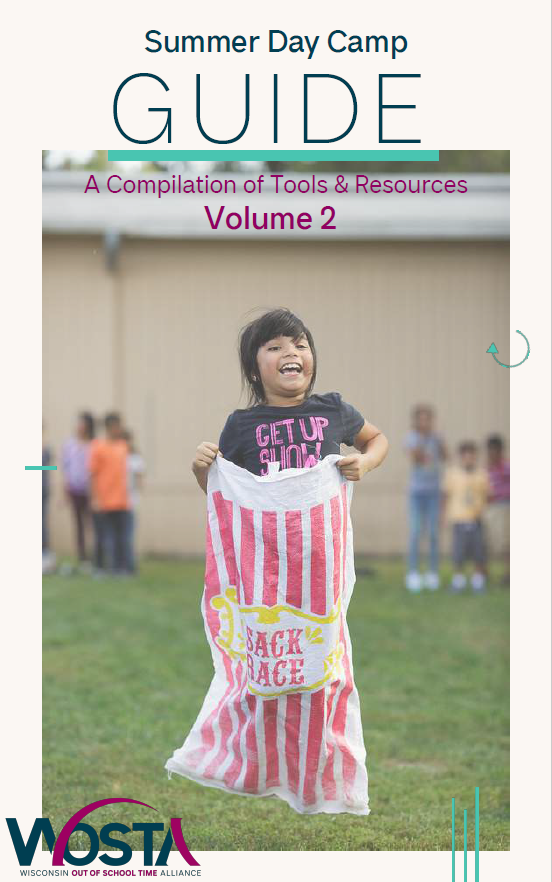 kid jumping in sack